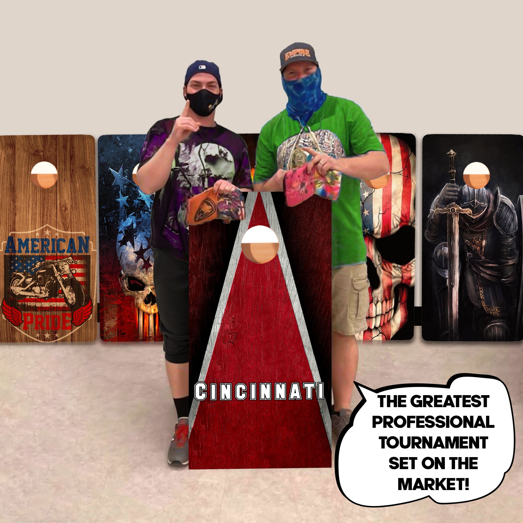Cincinnati Professional Cornhole Boards