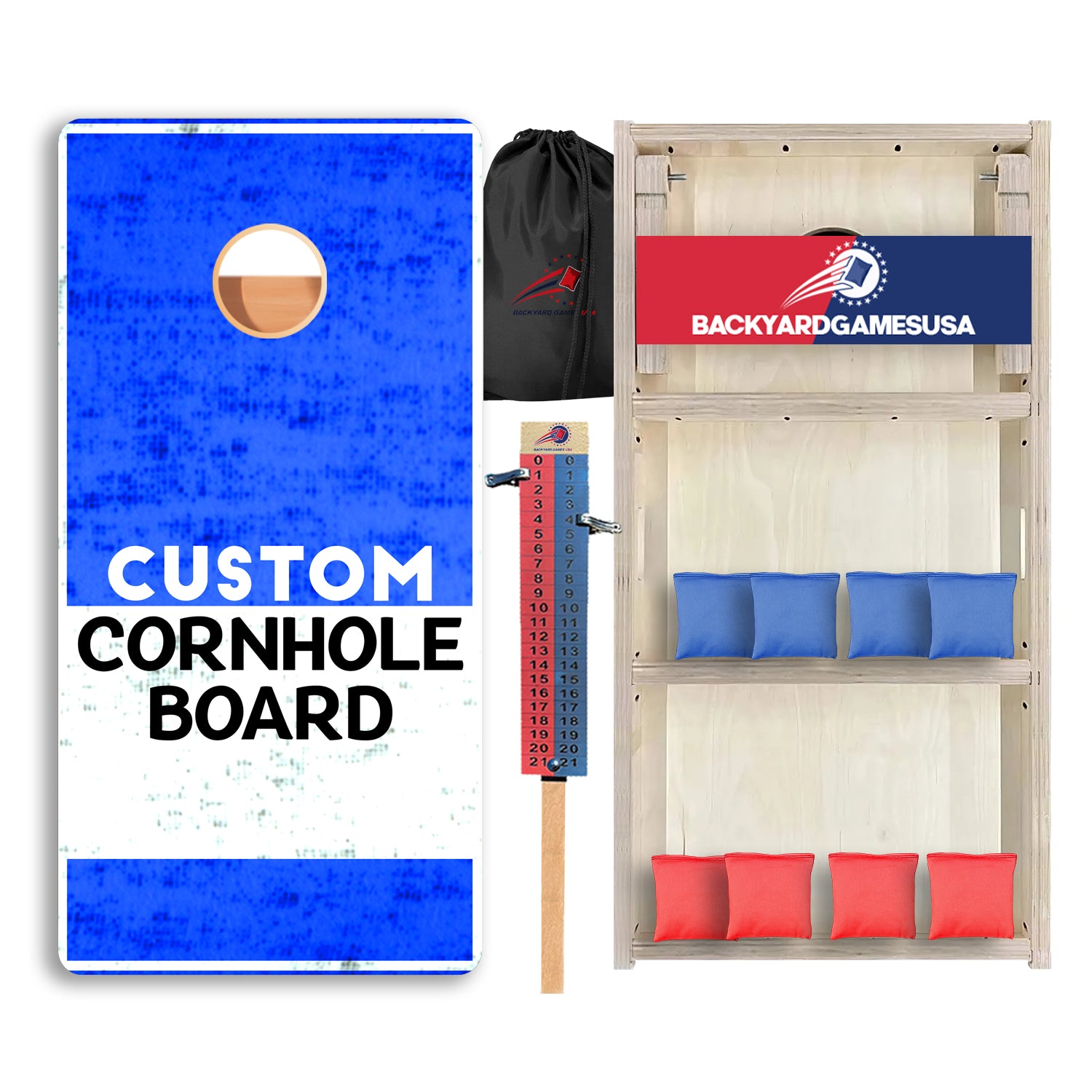 Personalized Cornhole Boards (See Design Process in Description Below)