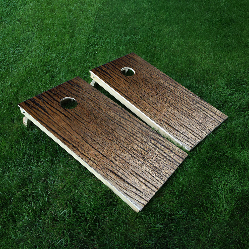 Wood Tree Cornhole Boards Wraps (Set of 2)