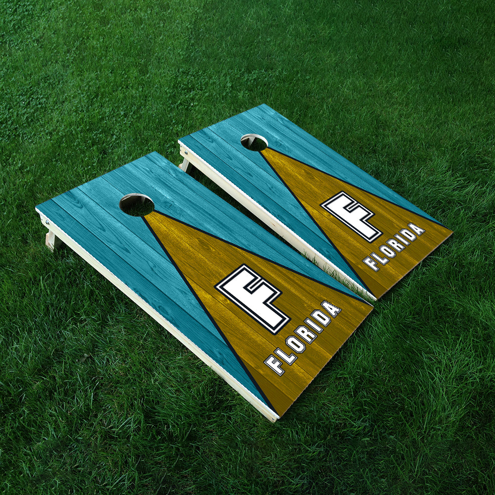 Florida Football Cornhole Boards Wraps (Set of 2)