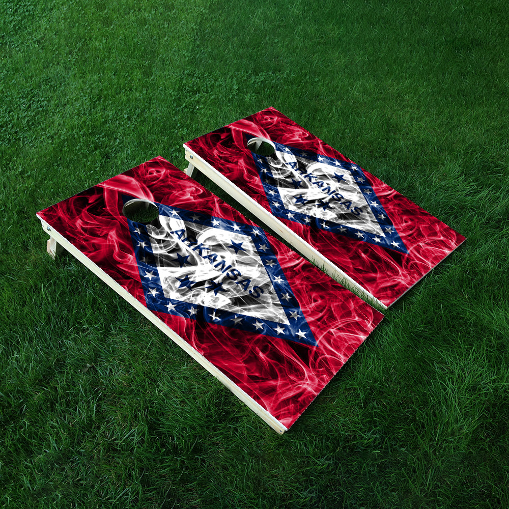 Arkansas Cornhole Boards Wraps (Set of 2)