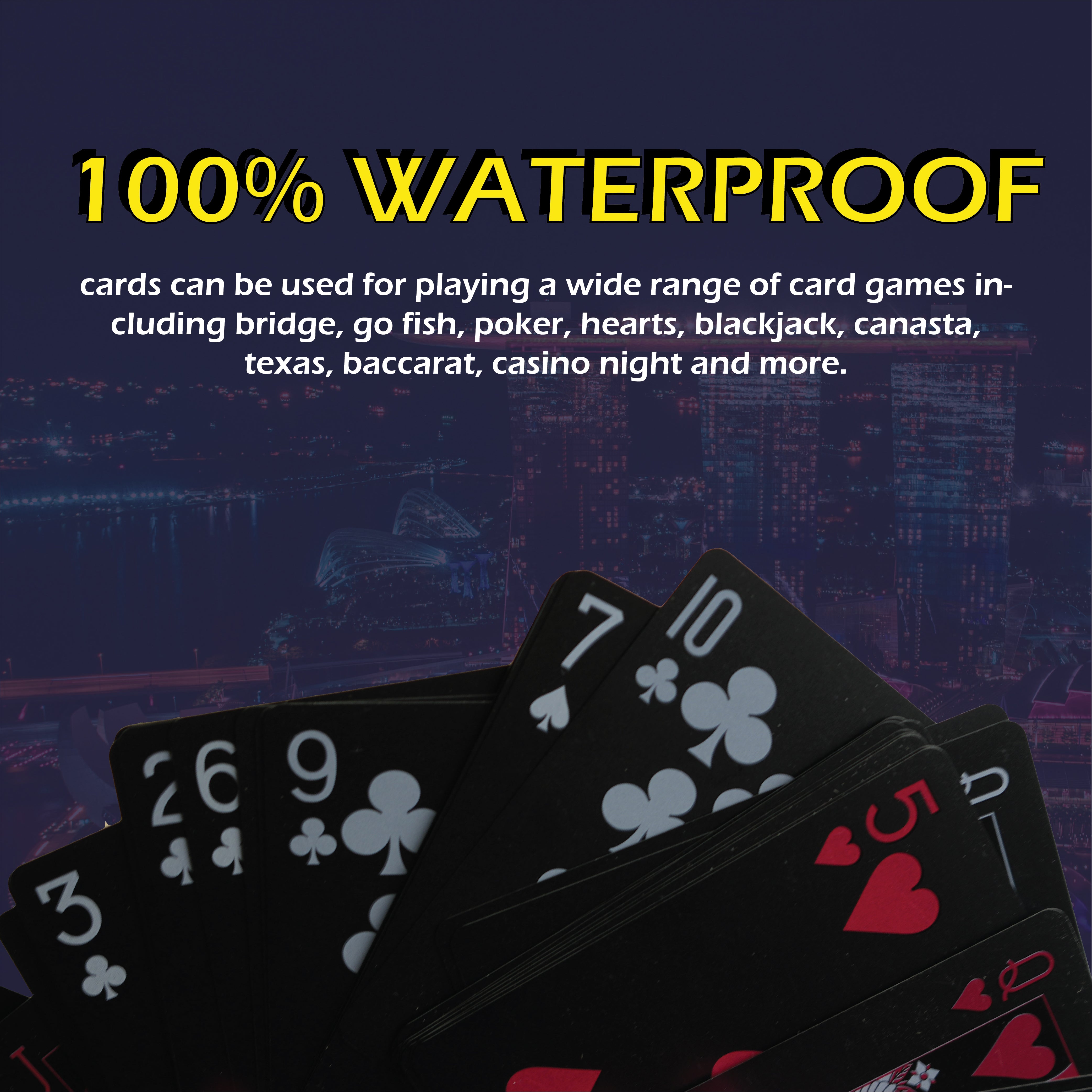 Waterproof Playing Cards (2 Pack)