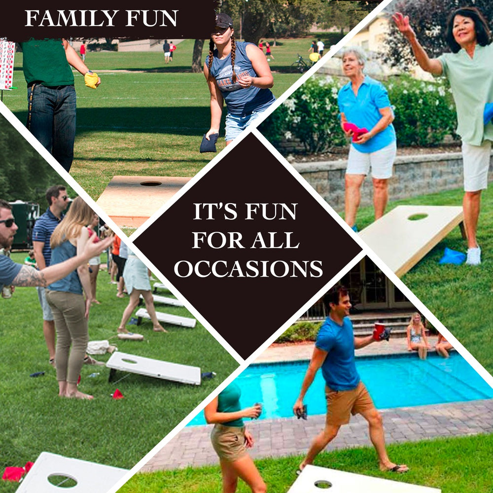 Deer in Black Professional Cornhole Boards