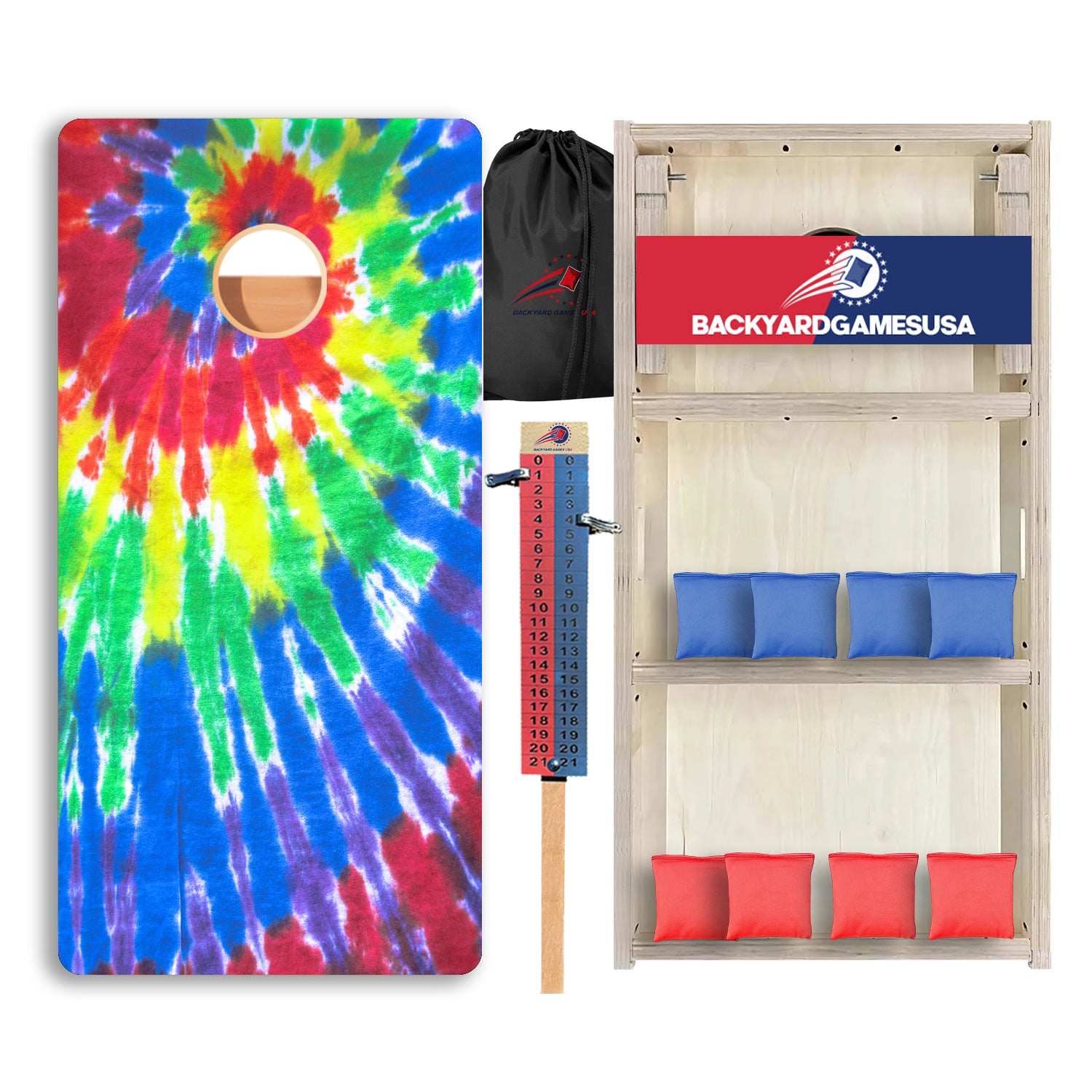 Tie Dye Professional Cornhole Boards