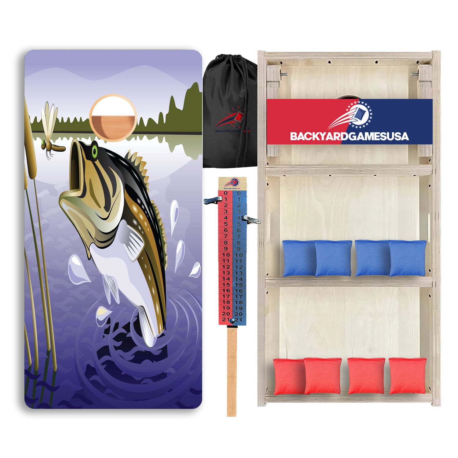 Fishing Professional Cornhole Boards