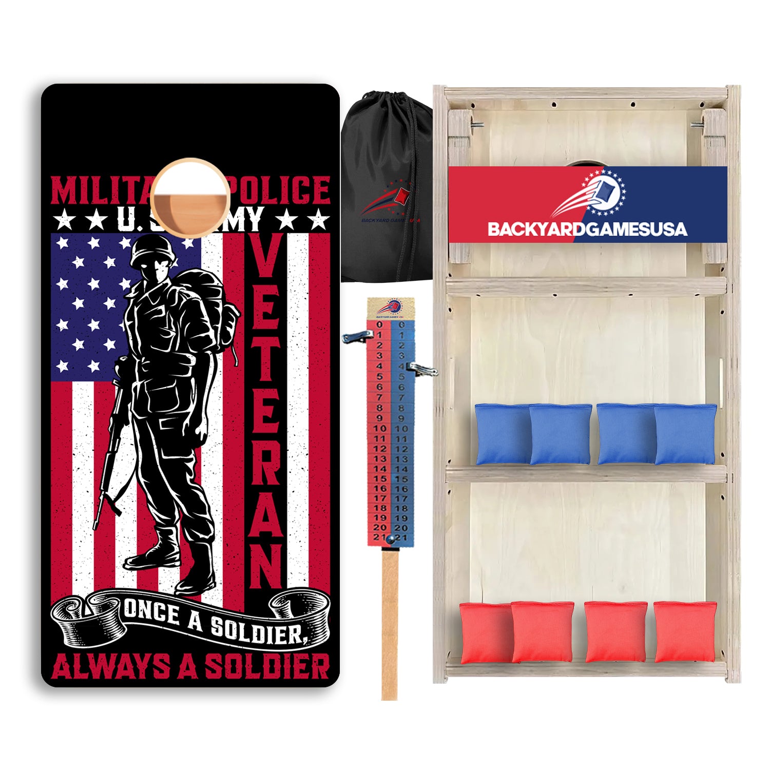 Always A Soldier Professional Cornhole Boards