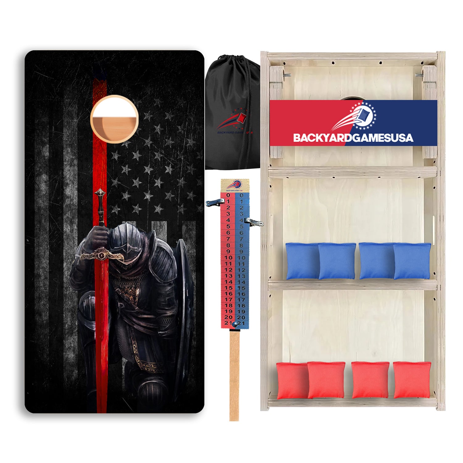 Red Line Warrior Professional Cornhole Boards