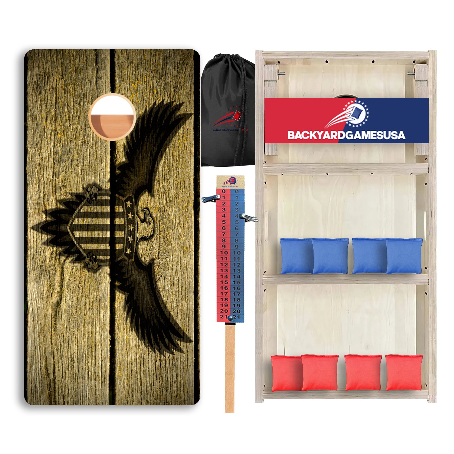 Eagle Emblem Wood Professional Cornhole Boards