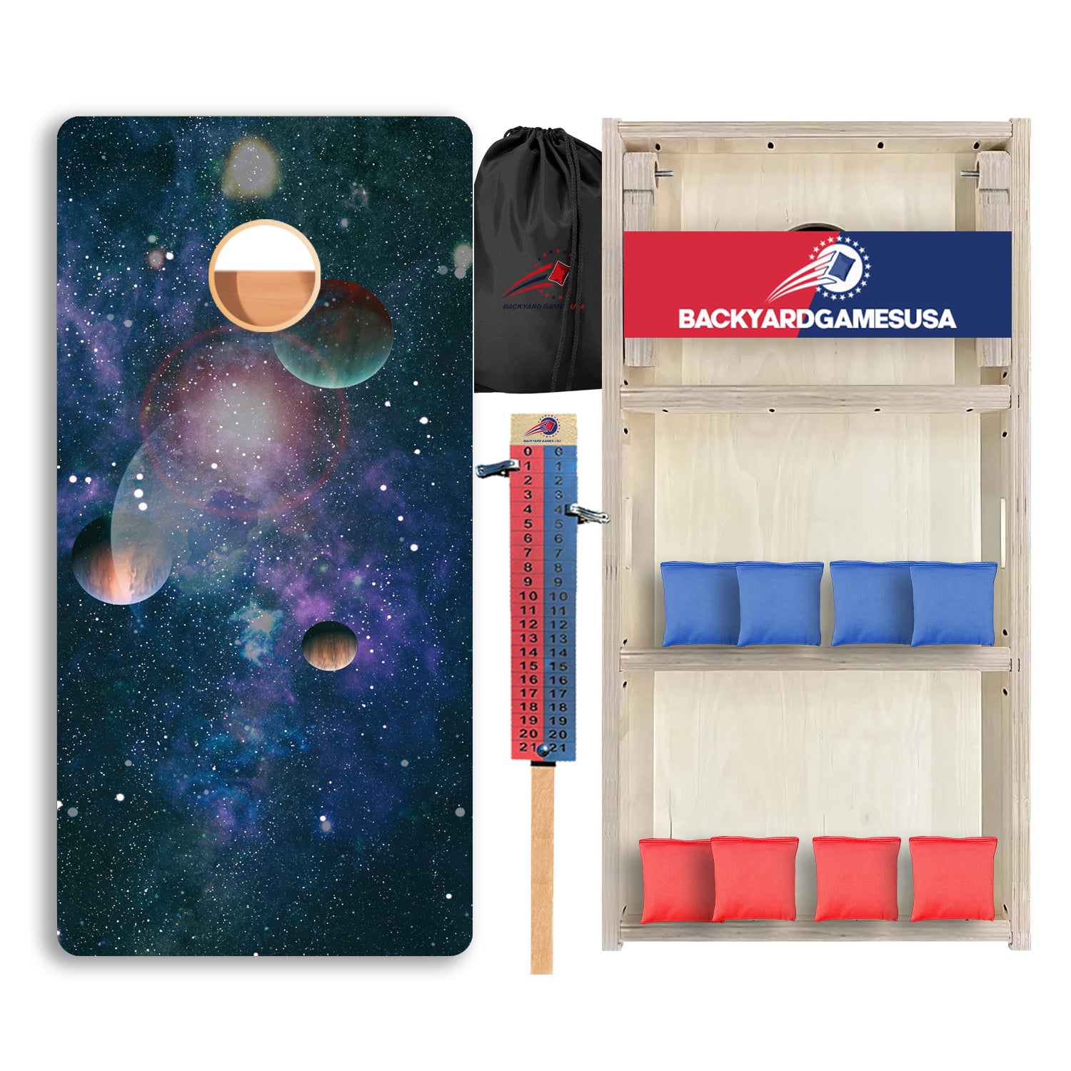 Planets in Space Professional Cornhole Boards