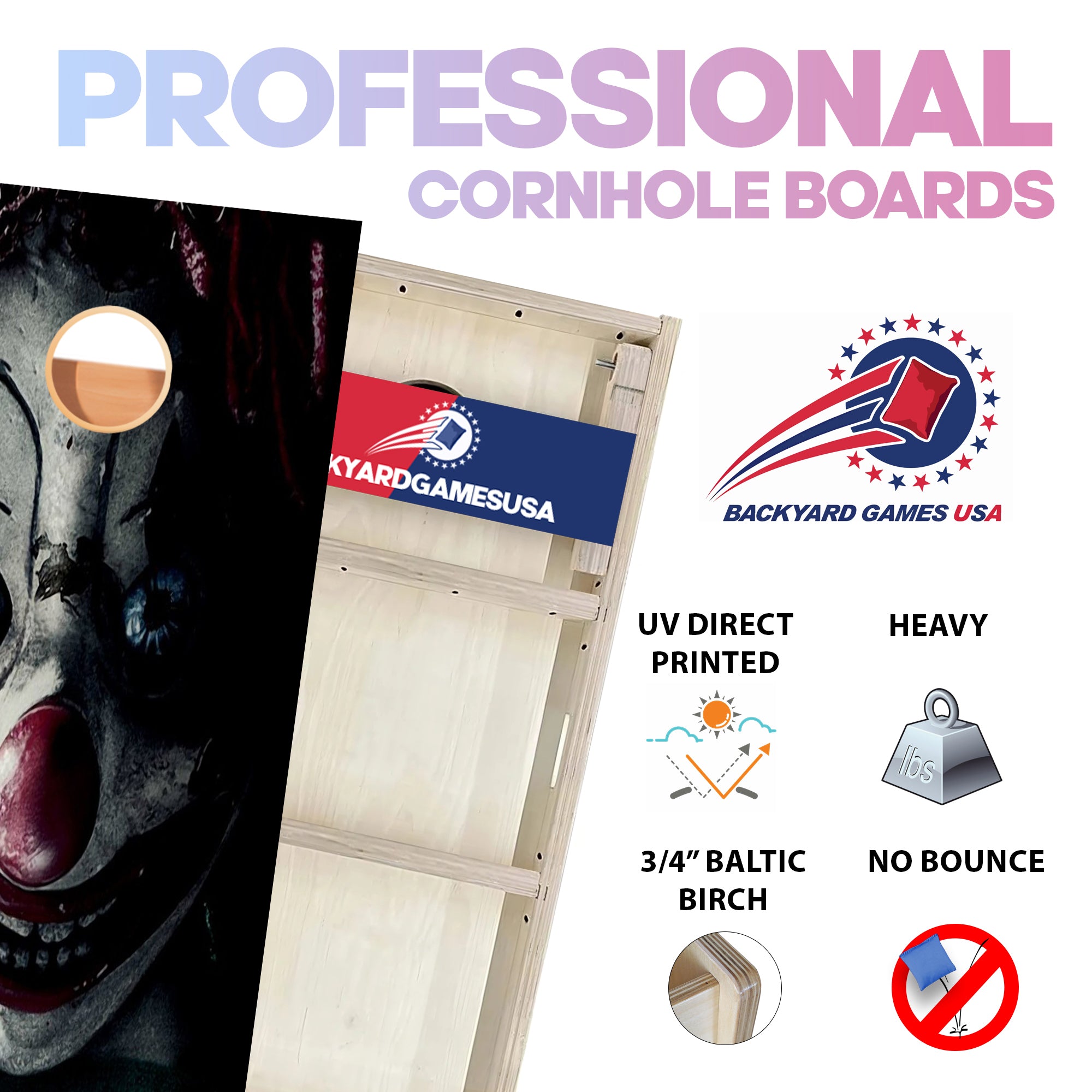 Halloween Professional Cornhole Boards