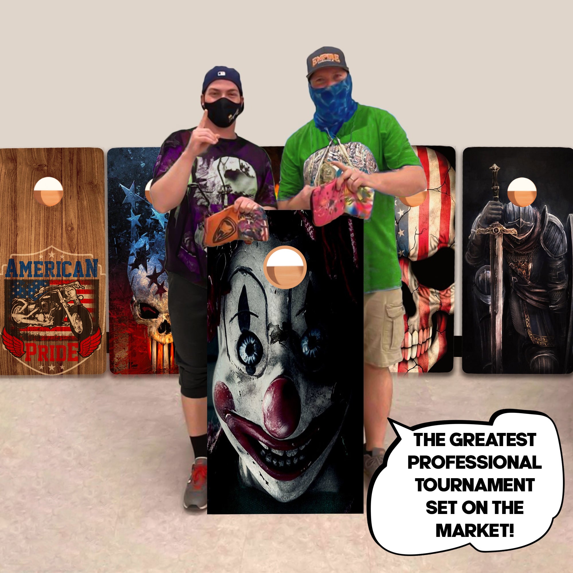 Halloween Professional Cornhole Boards